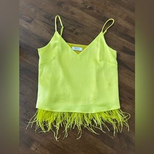 Bailey44 Cami top with feather